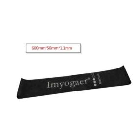 Gym Fitness Resistance Bands for Yoga Stretch Pull Up Assist Bands (Option: Black)